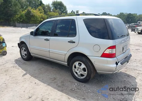 2002 Mercedes-Benz Ml 320 from USA, damaged, VIN 4JGAB54E22A358131